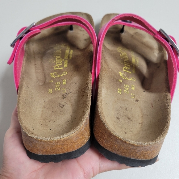 Papillio By Birkenstock Fussbett Gizeh Sandals. - Picture 7 of 13